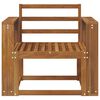 vidaXL Conjunto de sof&aacute;s de exterior Madera de Acacia S&oacute;lida Natural