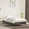 vidaXL Estructura de cama sin colch&oacute;n terciopelo gris oscuro 90x190 cm