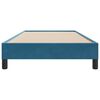 vidaXL Estructura de cama sin colch&oacute;n terciopelo azul oscuro 90x220 cm