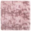 vidaXL Alfombra de pelo largo NAVARRA rosa polvoriento 200x200 cm