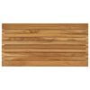 vidaXL Encimera 80 x 40 x 3,5 cm Rectangular Madera de teca maciza