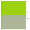 vidaXL Estor Enrollable Opaco hojas verde 120x130cm Tela Ancho 116,6cm