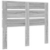 vidaXL Cabecero Gris Sonoma 135 cm Madera de ingenier&iacute;a