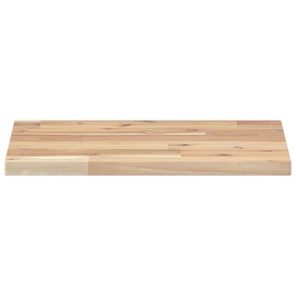 vidaXL Estantes flotantes 2 uds madera acacia sin tratar 60x30x2 cm