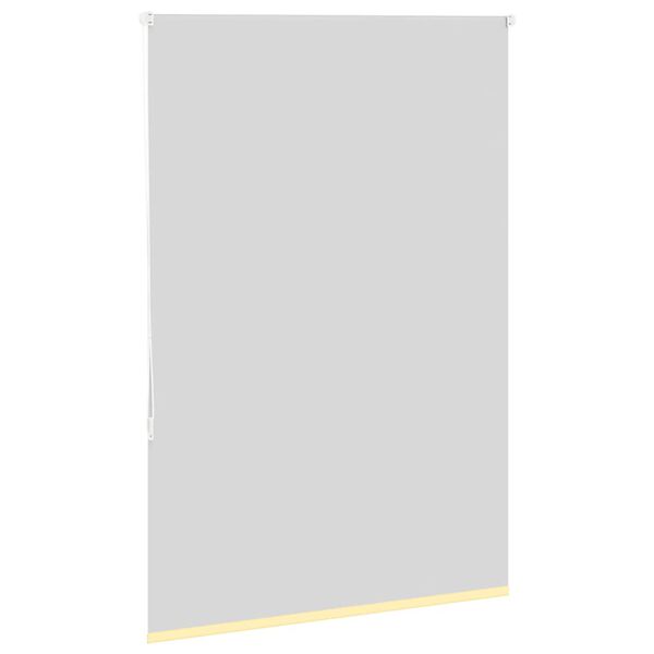 cmvidaXL Estor Enrollable Opaco Amarillo 100x175 cm Tela Ancho 95,7cm