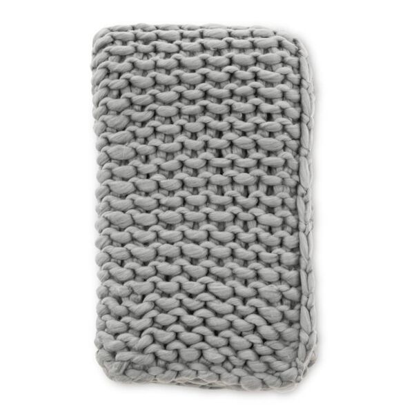 Venture Home Manta Kate acr&iacute;lico poli&eacute;ster gris claro 170x130 cm