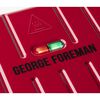 GEORGE FOREMAN Plancha familiar acero rojo M