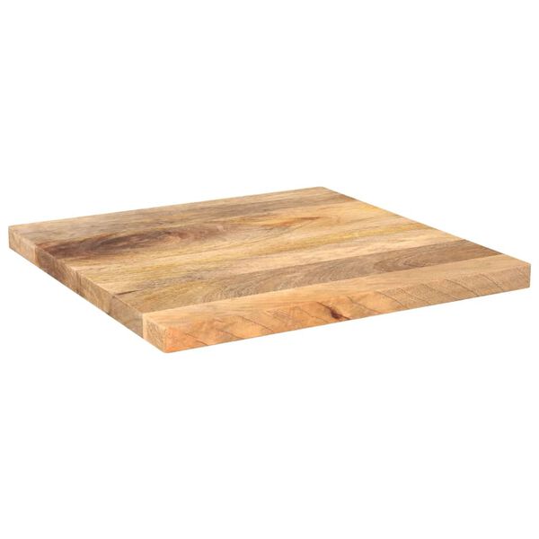 vidaXL Tablero de mesa cuadrado madera maciza de mango 60x60x3,8 cm