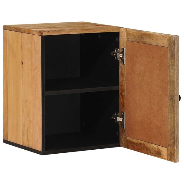 vidaXL Gabinete Colgante de Ba&ntilde;o con puerta Natural 38 x 33,5 x 48 cm