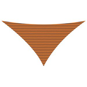 vidaXL Toldo Vela de Sombra Naranja y Marr&oacute;n 7 x 5 x 5 m