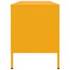 vidaXL Mueble de TV de acero amarillo mostaza 100,5x39x50,5 cm