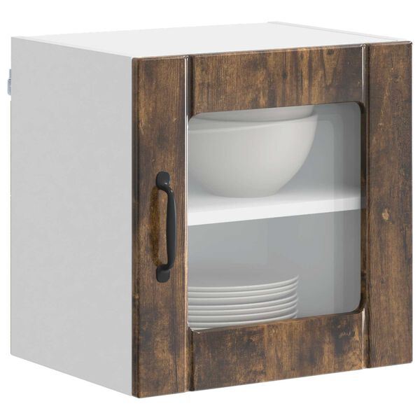 vidaXL Mueble de Cocina 2 pcs Roble ahumado 40 x 31 x 40 cm
