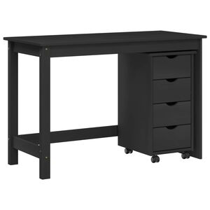 vidaXL Juego de escritorio y gabinete 2 uds. Gris