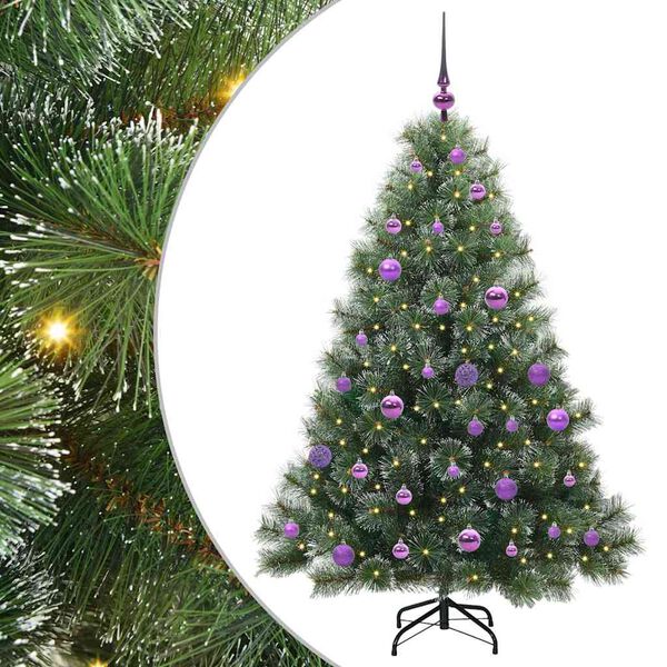 vidaXL &Aacute;rbol de Navidad artificial con 150 LED Verde 150 cm PE y PVC