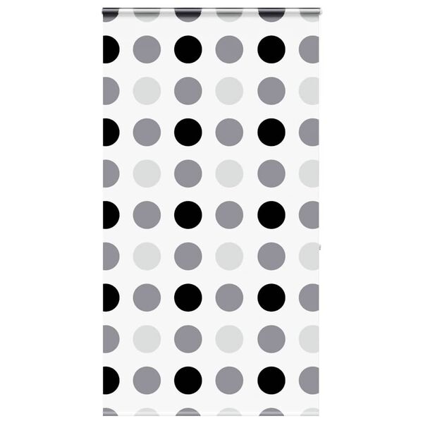 vidaXL Estor enrollable para ducha con casete 140x240 cm tela ancho