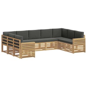 vidaXL Juegos de sof&aacute;s Madera de Acacia S&oacute;lida