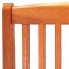 vidaXL Set de comedor de jard&iacute;n plegable 7 pzas madera eucalipto
