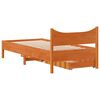 vidaXL Estructura de cama con cajones madera de pino marr&oacute;n 75x190 cm