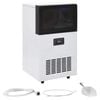 vidaXL M&aacute;quina de hacer cubitos de hielo negra 45 kg/24 h