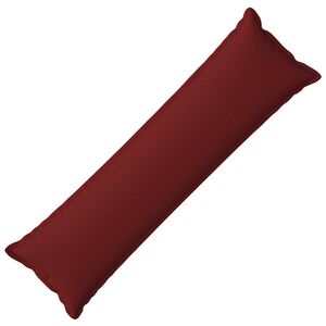 vidaXL Funda de almohada HOUTEN Rojo vino 40 x 145 cm Lino Sint&eacute;tico