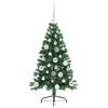 vidaXL &Aacute;rbol de Navidad Artificial Preiluminado Verde 120 cm PVC