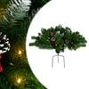 vidaXL &Aacute;rbol de Navidad artificial con luces PVC verde 40 cm