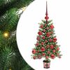vidaXL &Aacute;rbol de Navidad con 150 LED con soporte Verde 65 cm PE