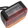 vidaXL Luces de remolque 2 uds bombilla cl&aacute;sica rojo 12 V 10,5x5x9,5cm
