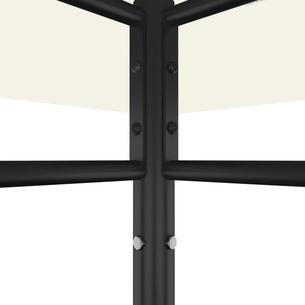 vidaXL Cenador color crema 3x3x2,7 m 180 g/m²