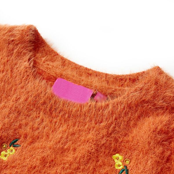 Jersey de punto infantil naranja 92