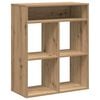 vidaXL Armario libros madera ingenier&iacute;a roble artisan 66x31x80 cm