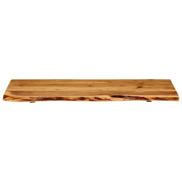 vidaXL Encimera para armario tocador madera maciza acacia 100x52x2,5cm