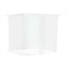 vidaXL Mosquitera colgante 156 malla blanca 220x180x180 cm