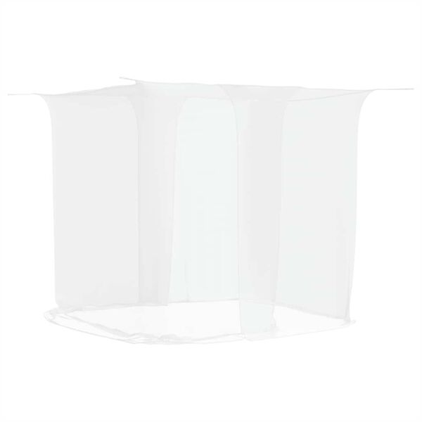 vidaXL Mosquitera colgante 156 malla blanca 220x180x180 cm