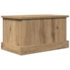 vidaXL Caja de almacenaje madera ingenier&iacute;a roble artisan 30x50x28 cm