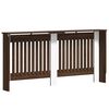vidaXL Cubierta de Radiador Marrón roble 172x19x81,5cm