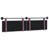 vidaXL Cabecera Colgante Morado 210 x 55 x 5 cm Terciopelo