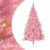 vidaXL &Aacute;rbol de Navidad Artificial Preiluminado Rosa 240 cm PVC