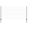 vidaXL Valla hexagonal con poste 50 x 1,2 m Acero recubierto de PVC