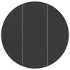 vidaXL Lona para el fondo de la piscina Negro &Oslash; 366 cm Tela no tejida