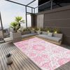 vidaXL Alfombra de exterior PP ARAKIL rosa 190x290 cm