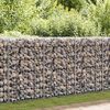 vidaXL Cesta de muro de gaviones acero galvanizado 100x50x100 cm