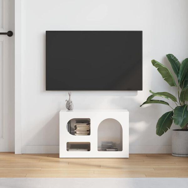 vidaXL Mueble de TV brillante 60 x 35 x 40 cm Madera de ingenier&iacute;a