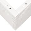vidaXL Jardinera madera maciza de pino blanco 50x50x68,5 cm
