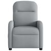 vidaXL Sill&oacute;n reclinable de tela gris claro