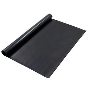 vidaXL Alfombra para el suelo Negro 1,2 x 2 m Goma