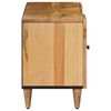 vidaXL Mueble de TV Natural 105 x 33,5 x 46 cm Madera de mango maciza