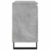 vidaXL Mueble de lavabo madera ingenier&iacute;a gris hormig&oacute;n 65x33x60 cm
