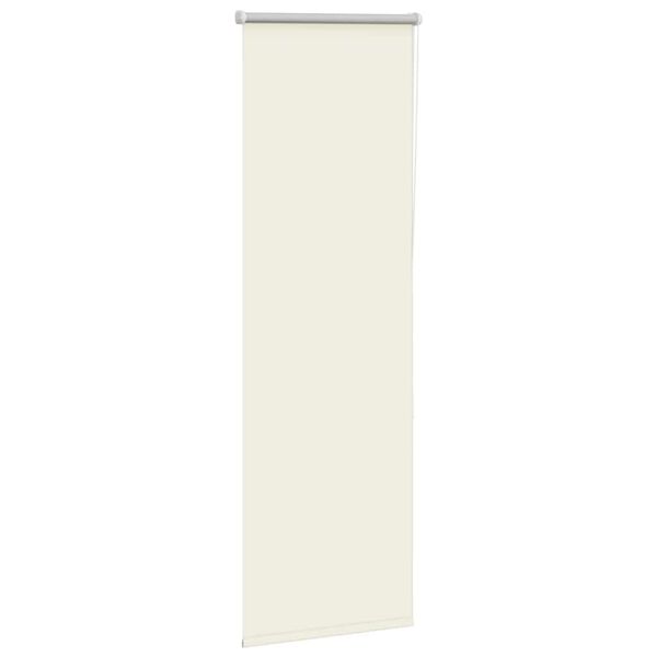 vidaXL Estor Enrollable Opaco Blanco Roto 60x175 cm Tela Ancho 55,7 cm