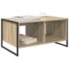 vidaXL Mesa de Caf&eacute; Sonoma 80 x 50 x 40 cm Madera contrachapada